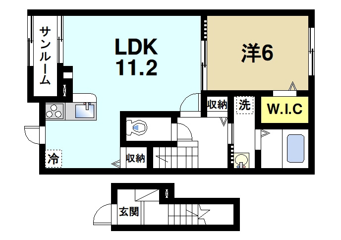 ミーティアの間取り