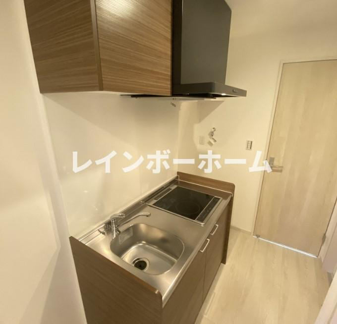 松戸市三ケ月のアパートのキッチン|キッチンです