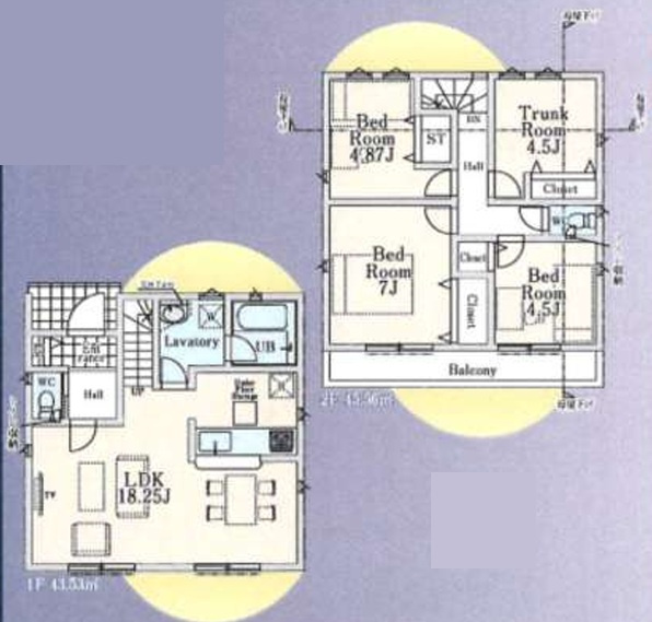 【仲介手数料無料】CRADLE GARDEN 清瀬市中里第23　全13棟　1号棟