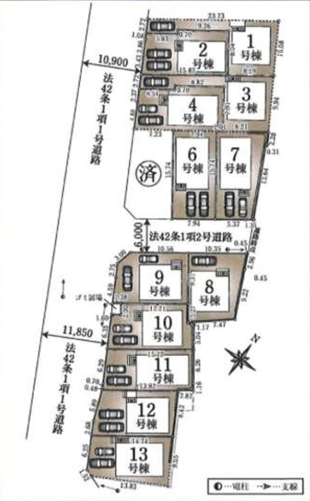 【仲介手数料無料】CRADLE GARDEN 清瀬市中里第23　全13棟　1号棟のその他