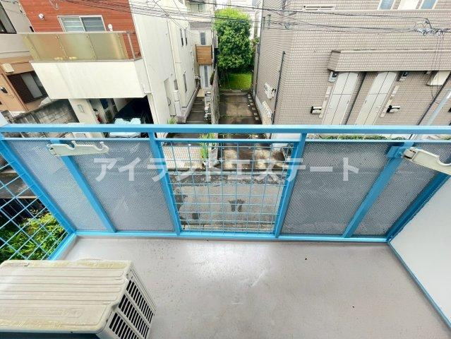 プランタンヨダ　南向き　ロフト　最上階のバルコニー