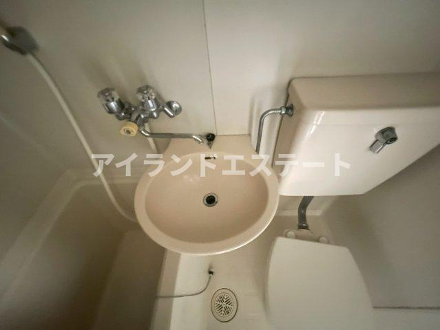 プランタンヨダ　南向き　ロフト　最上階の洗面所