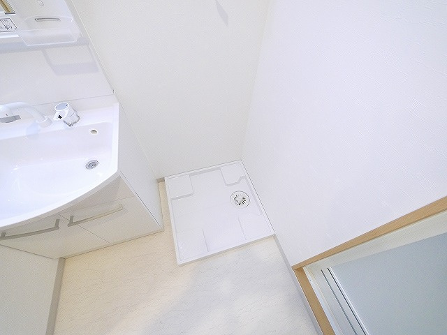 ニュー松葉マンションの設備|洗濯機置き場です