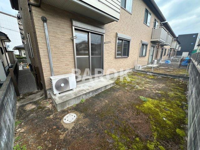 福岡市南区野間１丁目のアパートのバルコニー