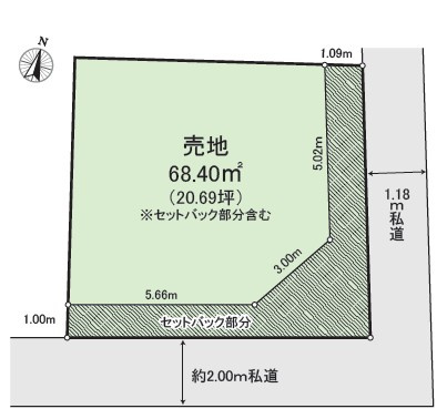 蒲生本町売地