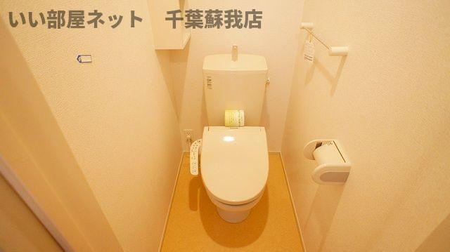 オリーブⅡのトイレ|清潔感のあるトイレです