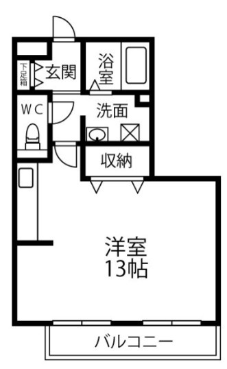 セジュール井草Ⅱの間取り