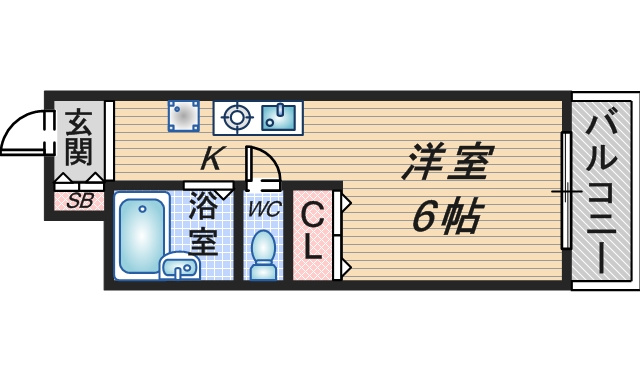 ホリーコートの間取り