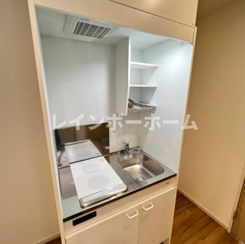 MELDIA新河岸のキッチン