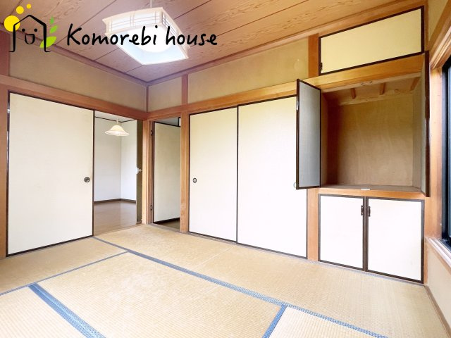 さいたま市見沼区南中丸　中古戸建ての和室|和室があると落ち着いた雰囲気になりますね