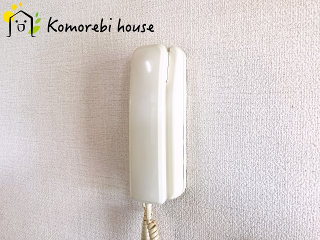 さいたま市見沼区南中丸　中古戸建ての防犯設備|インターホンです