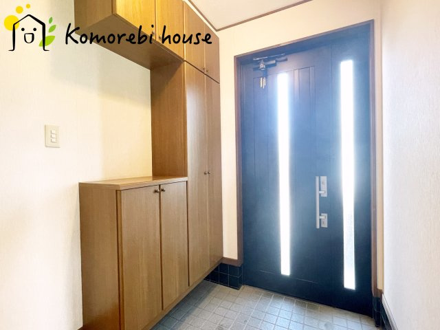 さいたま市見沼区南中丸　中古戸建ての玄関|毎日通る玄関はこちらです
