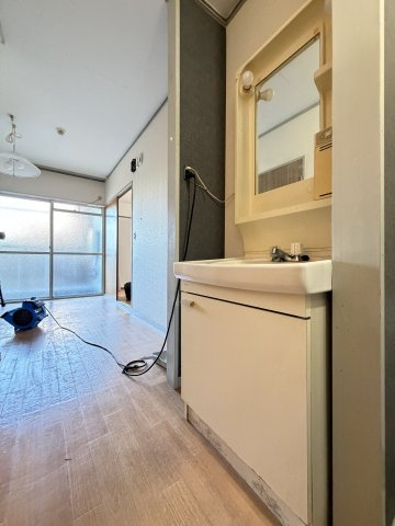 第二大朋マンションの洗面所