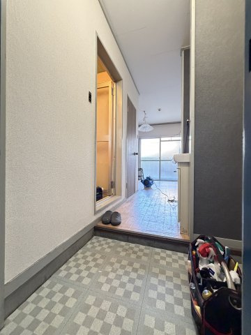 第二大朋マンションの玄関