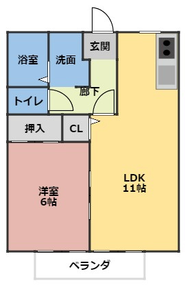 サンクレシェの間取り