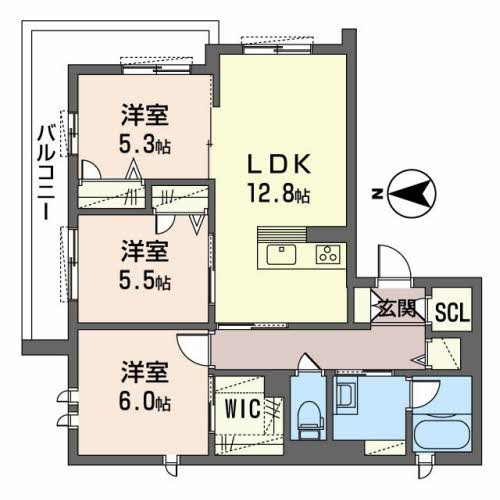 Soarezoの間取り