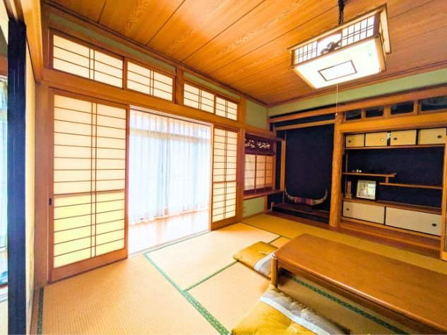 溝辺町戸建の和室|                                                  