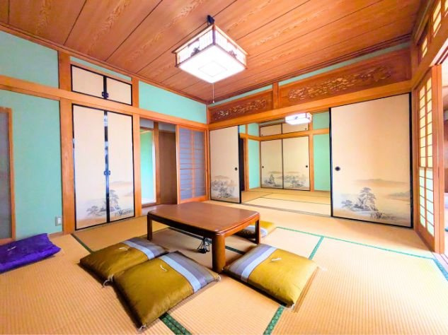 溝辺町戸建の和室|きれいな和室です