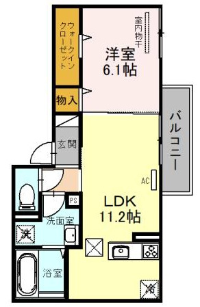 fika蓮宮の間取り