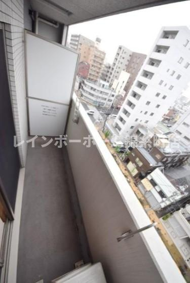 エクアス錦糸町のバルコニー