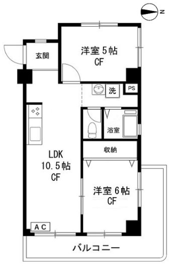 秀和麻布笄町レジデンスの間取り