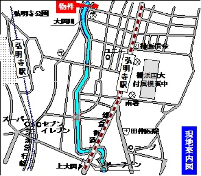 シティハイム　シルフィードの地図|セキスイハイム施工　閑静な住環境　南向き日当り良好