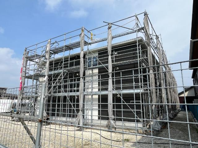 ウィルヴィレッジ　弐番館の外観|建築現場