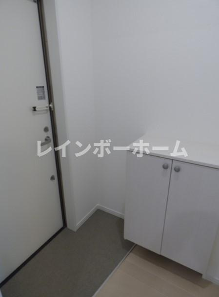 AJ南柏WestⅠ特典：仲介手数料が無料です!!の玄関|毎日通る玄関はこちらです