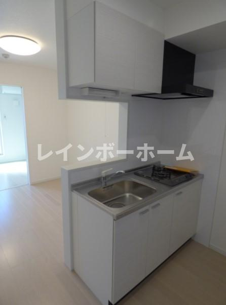 AJ南柏WestⅠ特典：仲介手数料が無料です!!のキッチン|きれいなキッチンです
