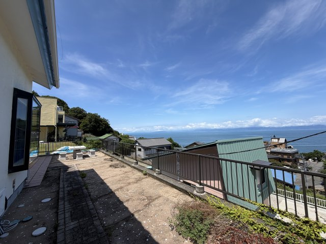 沼津市　戸田　絶景を独り占めの庭