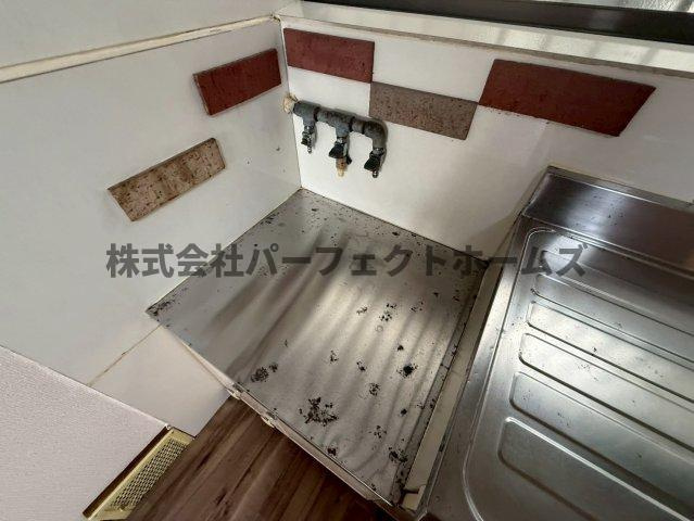 高野道1丁目戸建　賃貸のキッチン|お料理しやすいキッチンです