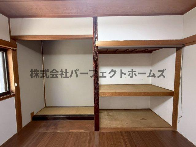 高野道1丁目戸建　賃貸の収納|収納があります