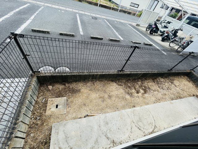 ティファニーDのバルコニー