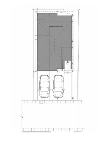 太宰府市青山3丁目第2-2棟（2号棟）の区画図|配置図（1号棟）
