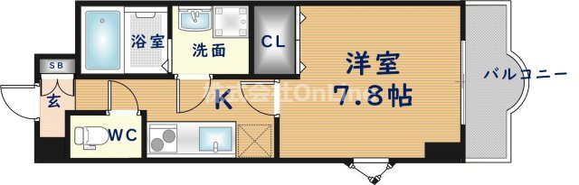 【間取り】 | ルミエール八尾駅前