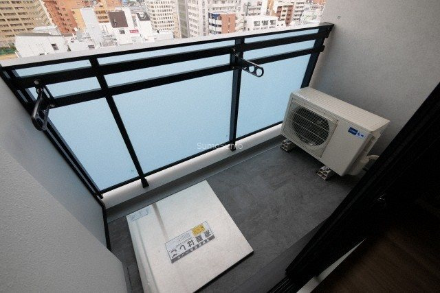 S-RESIDENCE大阪上本町のバルコニー