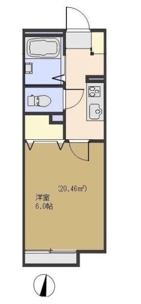 リバーサイド藍蓼の間取り