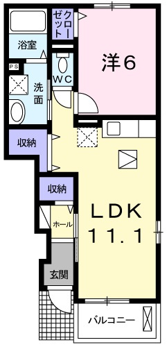 キートスⅡの間取り