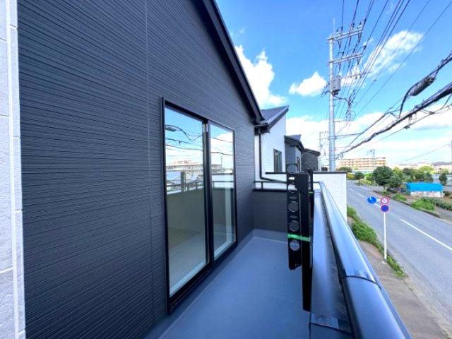 《仲介手数料半額》狭山市広瀬台11期GRAFARE全7棟　1号棟のバルコニー|バルコニー