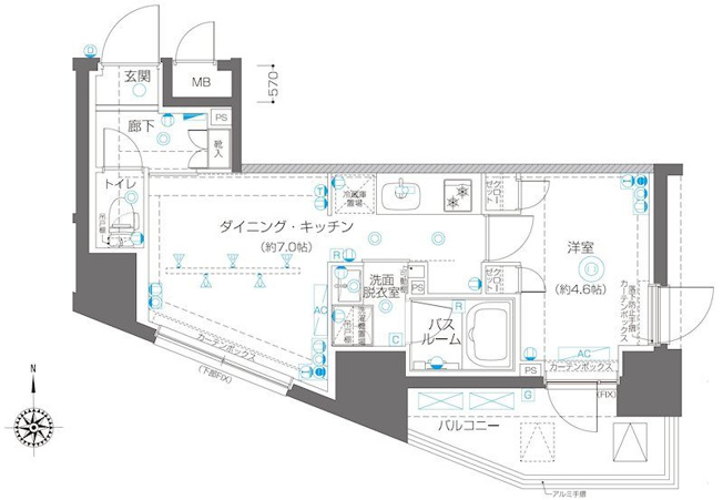 【間取り】 | ZOOM高田馬場