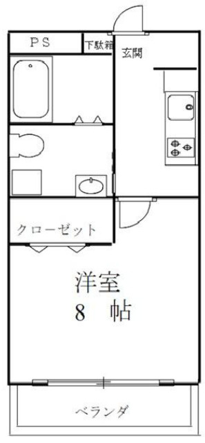 ちずるマンションの間取り