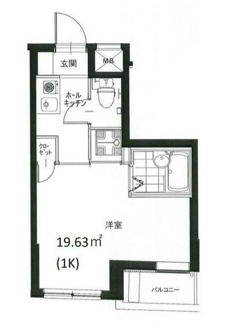 フォーディアル高田馬場の間取り