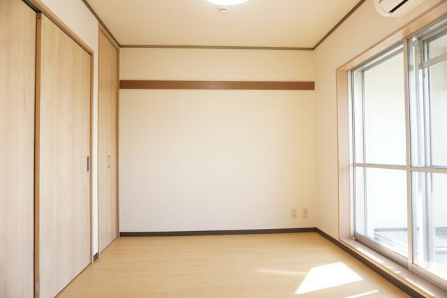 堀川シティハイツの寝室|洋室
