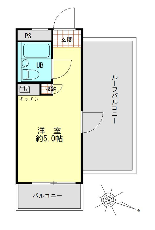 ハイシティ祐天寺の間取り