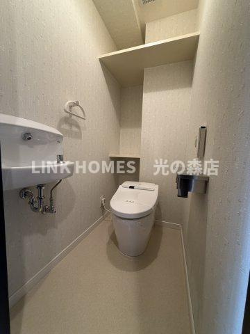 菊池郡菊陽町光の森６丁目の賃貸マンションのトイレ|トイレも気になるポイント
