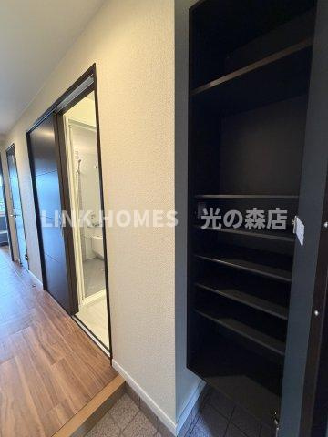 菊池郡菊陽町光の森６丁目の賃貸マンションの収納|収納があります