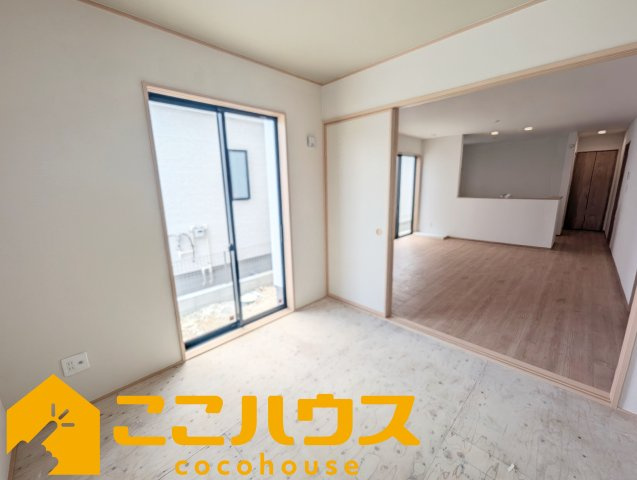 浦添市牧港1丁目332番　新築戸建て　全2棟　A号棟の和室|和室4.5畳