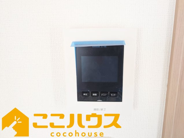 浦添市牧港1丁目332番　新築戸建て　全2棟　A号棟のセキュリティ|録画機能付きTVインターホン