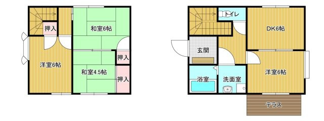 合川ビレッジ戸建【キャッシュバック対象物件】の間取り