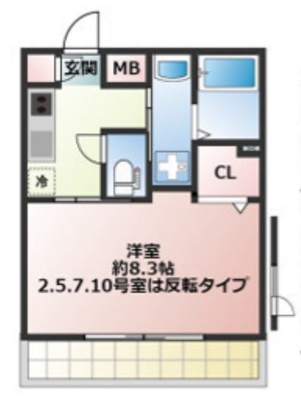 プロスぺリタ大宮Nの間取り
